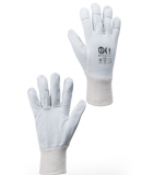 LUVA PELE E ALGODÃO